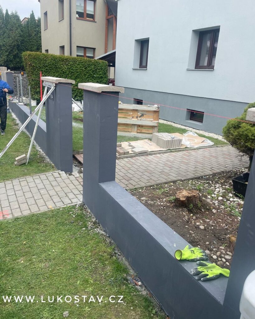 Rekonstrukce 79 vystavba plotu a fasady opava 5